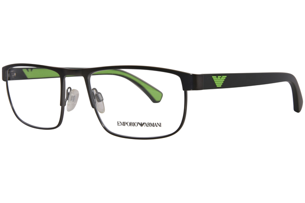  Emporio Armani EA1086 Eyeglasses Frame Men's Full Rim Rectangular 