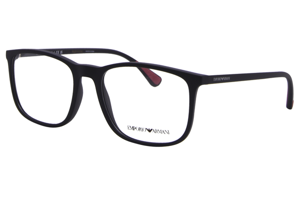 Emporio Armani EA3177 Eyeglasses Men's Full Rim Rectangle Shape