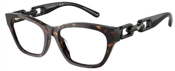  Emporio Armani EA3223U Eyeglasses Women's Full Rim Cat Eye 