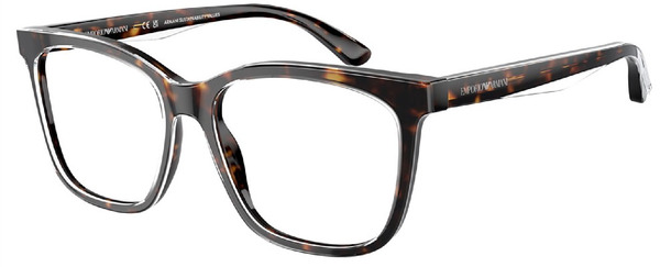 Emporio Armani EA3228 Eyeglasses Women's Full Rim Square Shape