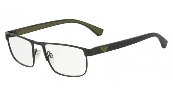 Emporio Armani EA1086 Eyeglasses Frame Men's Full Rim Rectangular