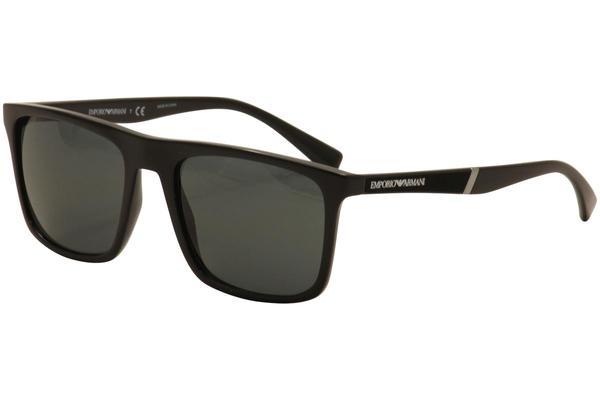 armani men's sunglasses black