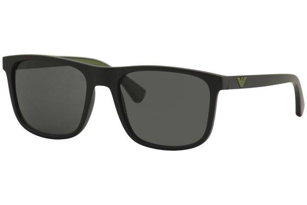  Emporio Armani Men's EA4129 EA/4129 Square Sunglasses 