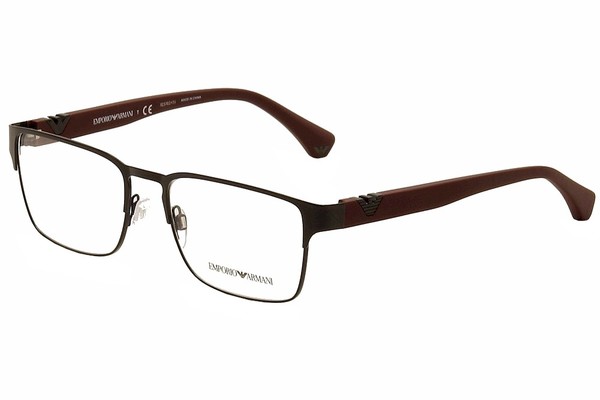  Emporio Armani Men's Eyeglasses EA1027 EA/1027 Full Rim Optical Frame 