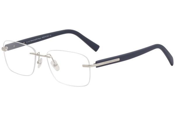  Ermenegildo Zegna Men's Eyeglasses EZ5003 EZ/5003 Rimless Optical Frame 