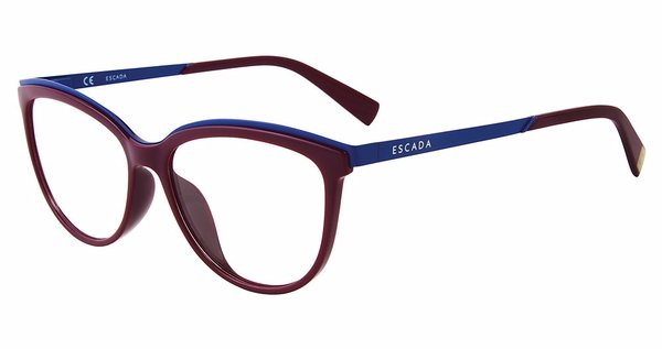  Escada VES945 Eyeglasses Women's Full Rim Butterfly Shape 