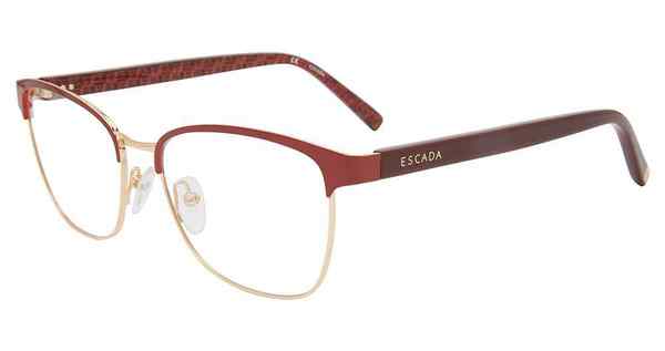  Escada VESC54 Eyeglasses Women's Full Rim Square Shape 