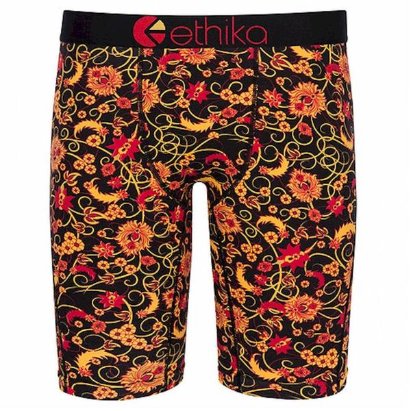  Ethika Men's The Staple Fit Fancy Huh Long Boxer Briefs Underwear 