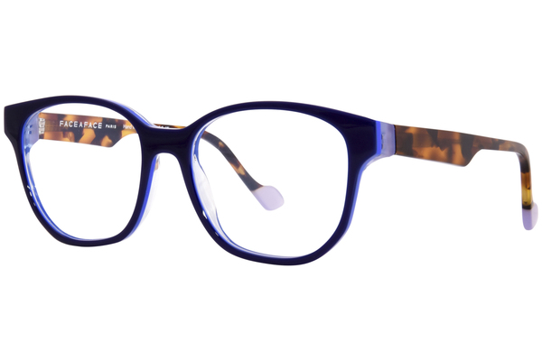  Face A Face Blake Eyeglasses Women's Full Rim Cat Eye 