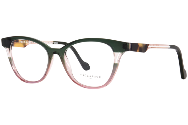  Face A Face Daria-3 Eyeglasses Women's Full Rim Cat Eye 