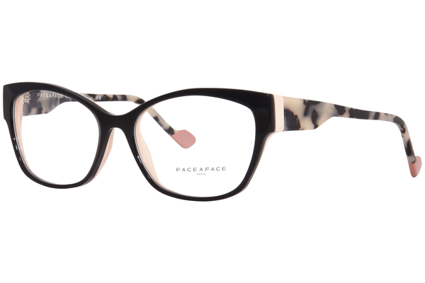  Face A Face Gemma Eyeglasses Women's Full Rim Cat Eye 