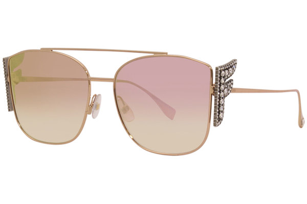  Fendi FF-0380/G/S Sunglasses Women's Fashion Square 