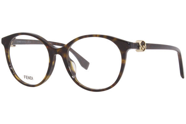 Fendi FF0336 Eyeglasses Women's Full Rim Round Shape