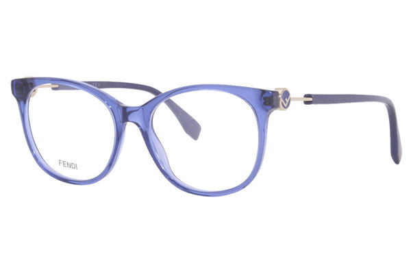  Fendi FF0393 Eyeglasses Women's Full Rim Square Shape 