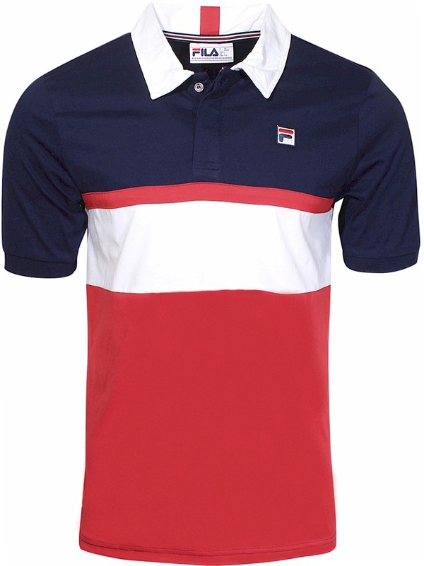  Fila Enzo Polo Shirt Men's Short Sleeve 