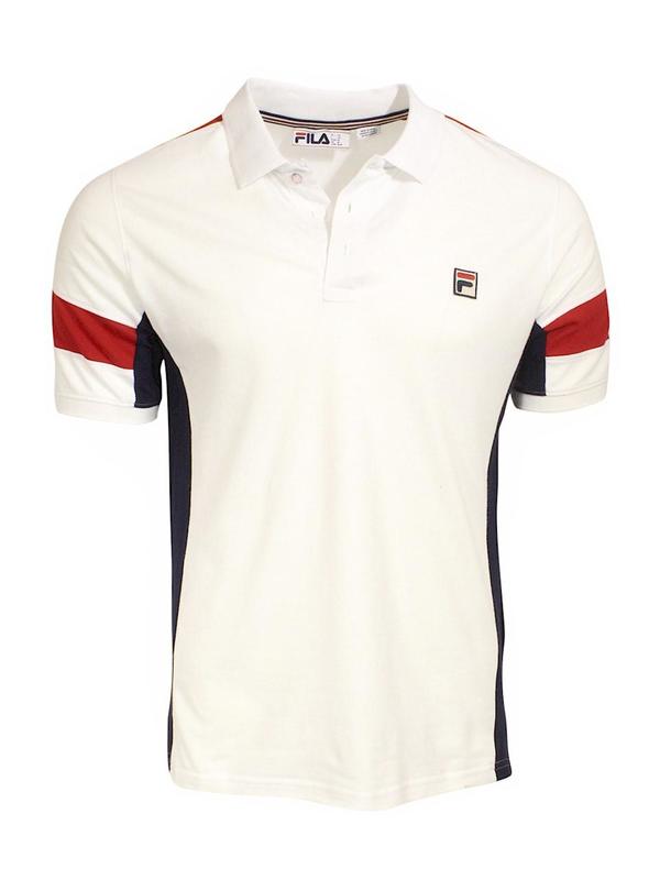  Fila Men's Prago Short Sleeve Cotton Polo Shirt 