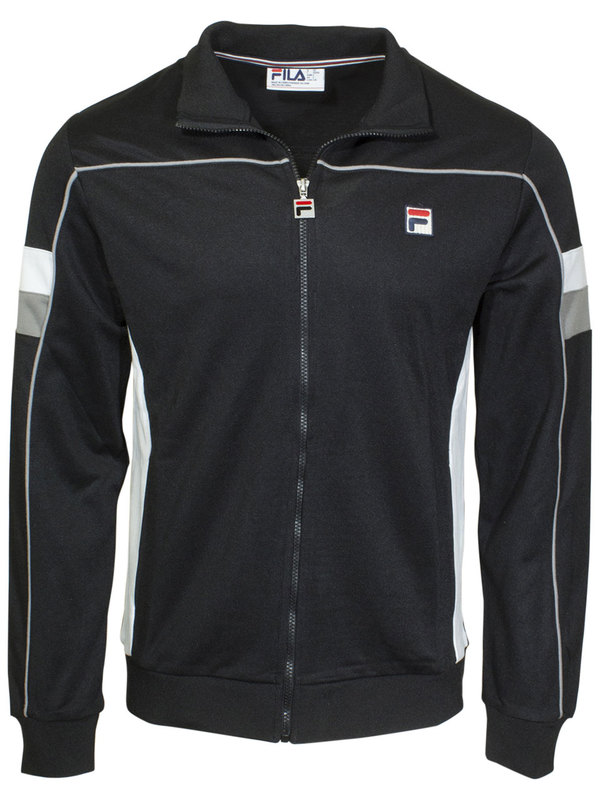  Fila Men's Slalom Zip-Up Track Jacket Knit Pique 