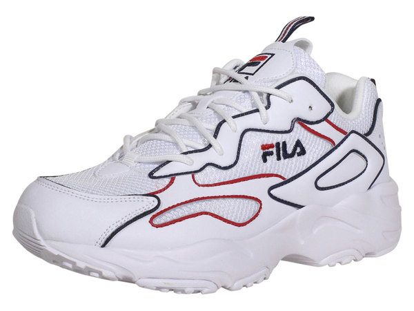  Fila Ray-Tracer-Contrast-Piping Sneakers Men's Shoes 