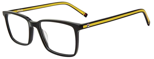  Fila VF9469 Eyeglasses Men's Full Rim Rectangle Shape 