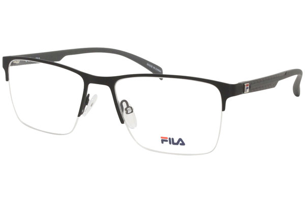  Fila VF9944 Eyeglasses Men's Half Rim Rectangular Optical Frame 