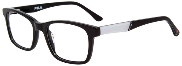  Fila VFI284 Eyeglasses Youth Kids Boy's Full Rim Square Shape 