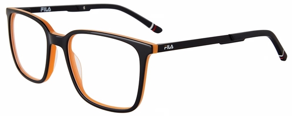  Fila VFI352 Eyeglasses Men's Full Rim Square Shape 