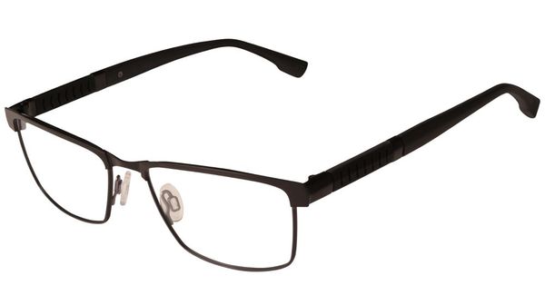 Flexon E1110 Eyeglasses Men's Full Rim Rectangle Shape