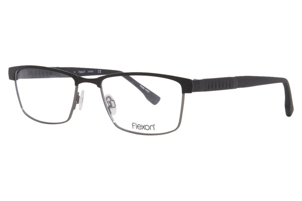  Flexon E1110 Eyeglasses Men's Full Rim Rectangle Shape 