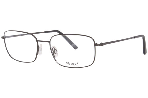  Flexon Benjamin 600 Eyeglasses Men's Full Rim Rectangle Shape 