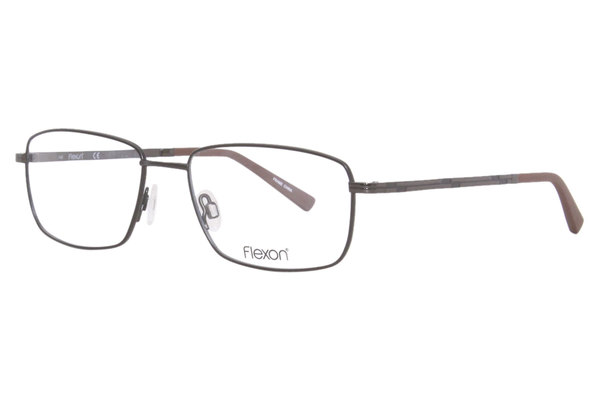 Flexon Nathaniel 600 Eyeglasses Men's Full Rim Rectangle Shape