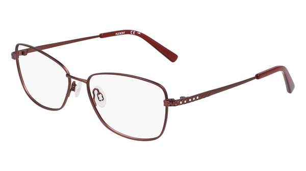 Flexon W3044 Eyeglasses Women's Full Rim Rectangle Shape