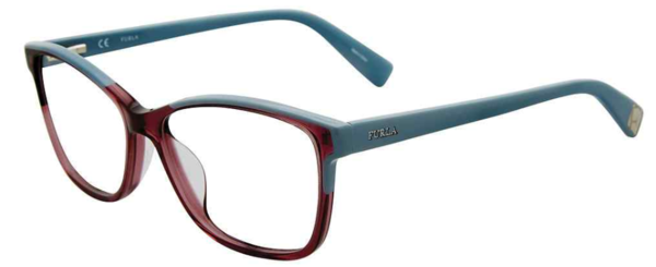  Furla Women's Eyeglasses VFU132 VFU/132 Full Rim Optical Frame 