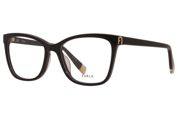 Furla VFU392 Eyeglasses Women's Full Rim Cat Eye Optical Frame