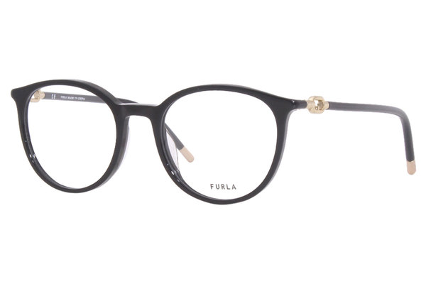  Furla VFU548 Eyeglasses Frame Women's Full Rim Round 