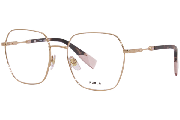  Furla VFU640 Eyeglasses Women's Full Rim Square Shape 