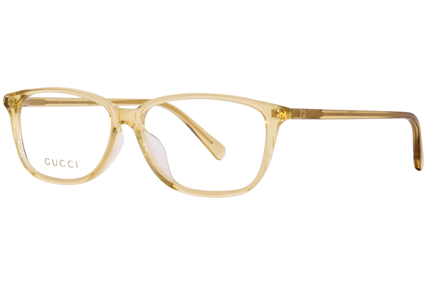  Gucci GG0757O Eyeglasses Women's Full Rim Rectangle Shape 