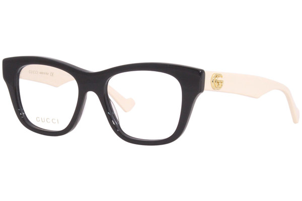  Gucci GG0999O Eyeglasses Women's Full Rim Cat Eye 