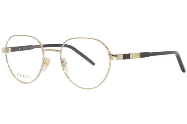  Gucci GG1162O Eyeglasses Men's Full Rim Round Shape 