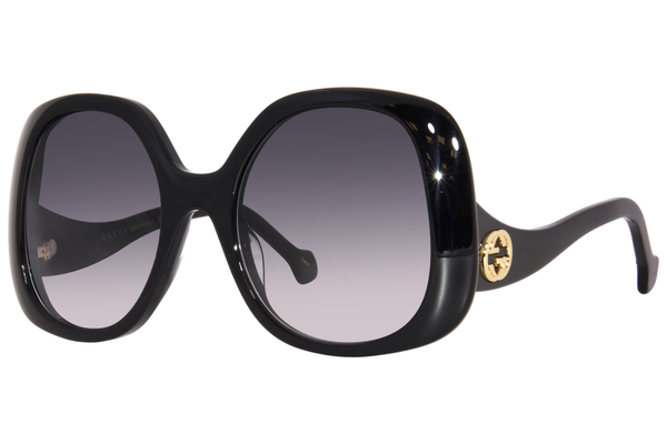  Gucci GG1235S Sunglasses Women's Square Shape 