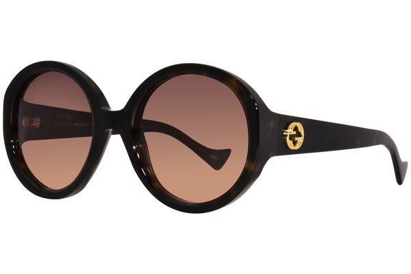  Gucci GG1256S Sunglasses Women's Round Shape 