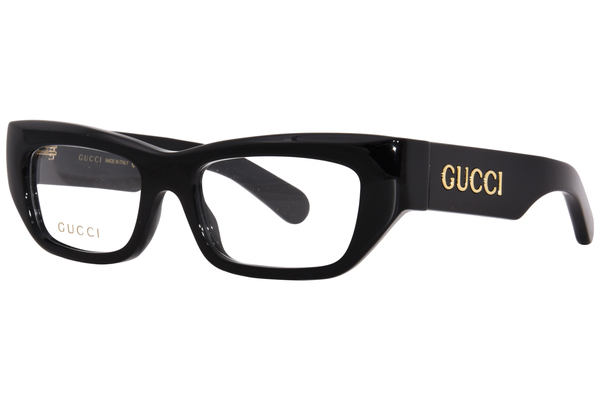  Gucci GG1297O Eyeglasses Men's Full Rim Rectangle Shape 