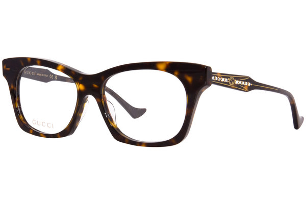 Gucci GG1299O Eyeglasses Women's Full Rim Cat Eye