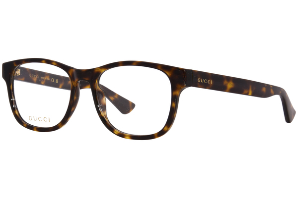  Gucci GG1344O Eyeglasses Men's Full Rim Square Shape 