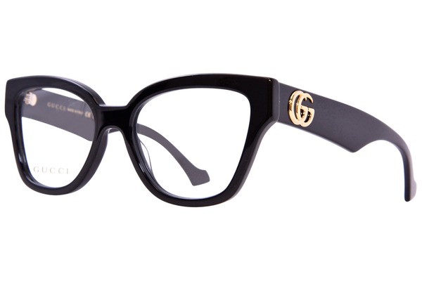 Gucci GG1424O Eyeglasses Women's Full Rim Cat Eye