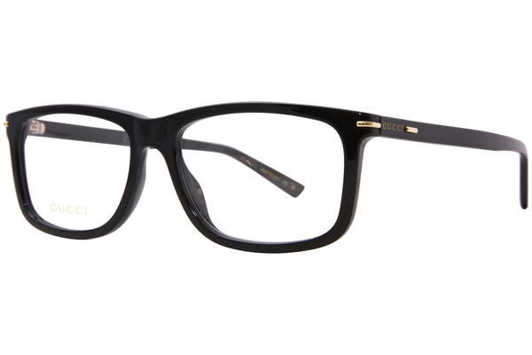  Gucci GG1447O Eyeglasses Men's Full Rim Rectangle Shape 