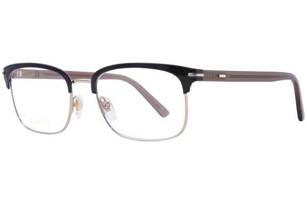  Gucci GG1448O Eyeglasses Men's Full Rim Rectangle Shape 