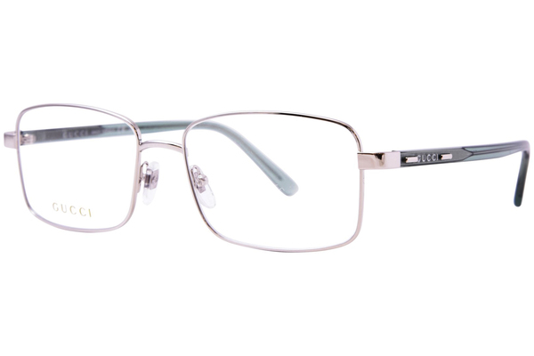 Gucci GG1586O Eyeglasses Men's Full Rim Rectangle Shape