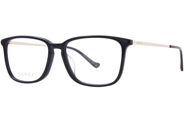 Gucci GG1609OA Eyeglasses Men's Full Rim Rectangle Shape