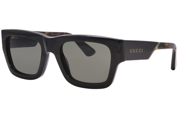  Gucci GG1668S Sunglasses Men's Rectangle Shape 