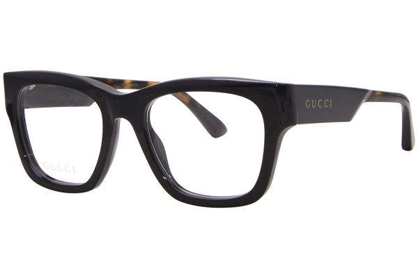  Gucci GG1669O Eyeglasses Men's Full Rim Square Shape 